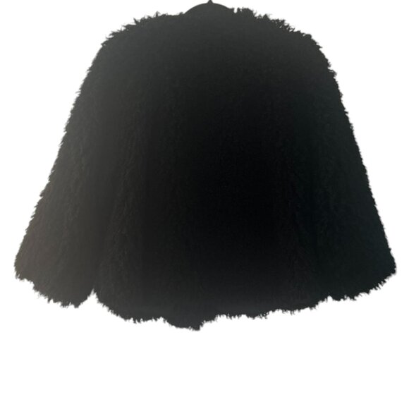 Women's NWT Cupio Soft‎ Fuzzy Cropped Back Jacket Size Large - Picture 2 of 5